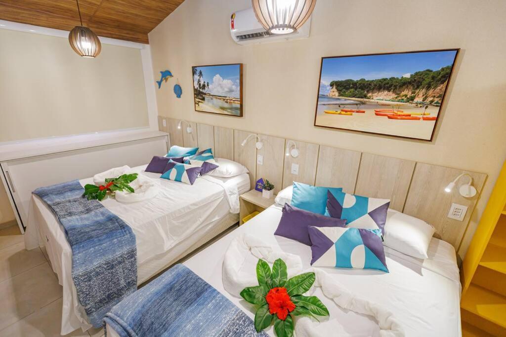Flat Solar Agua 127 - Family & Friends Aparthotel Praia de Pipa ภายนอก รูปภาพ